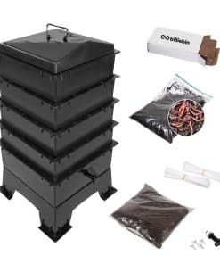 Wormenhotel starter kit - Zwart